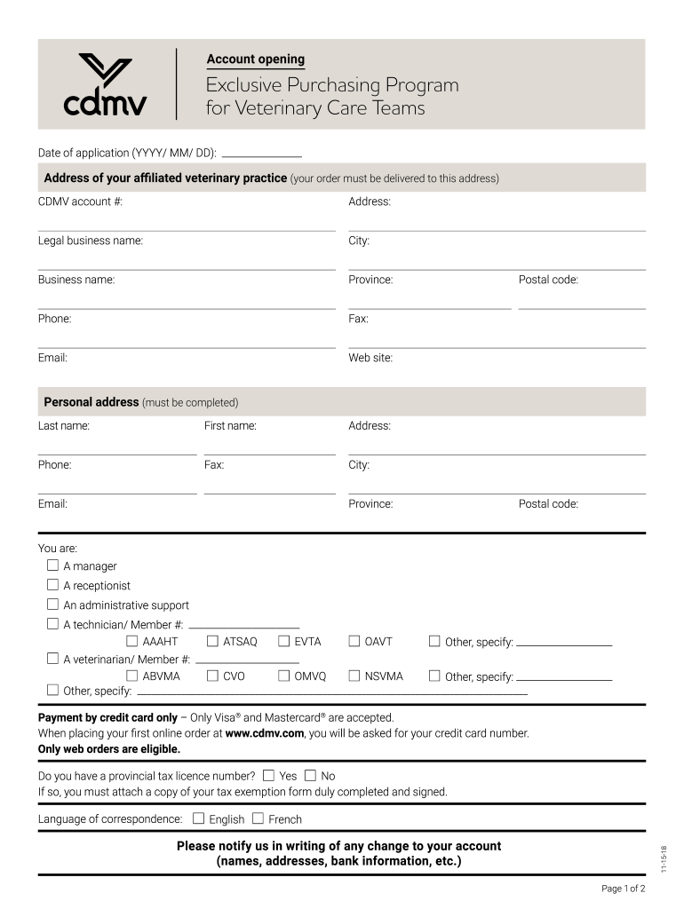 Cdmv Form