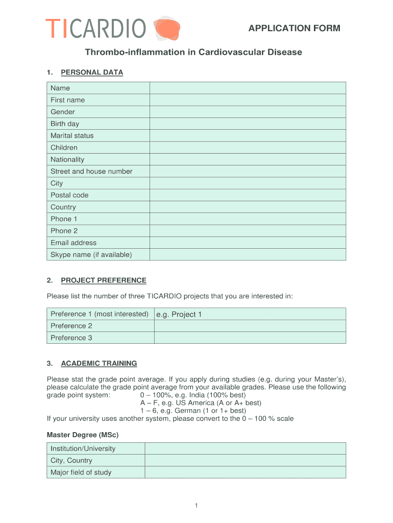 Search Page 1520 Family History of Cardiac Disease  Form