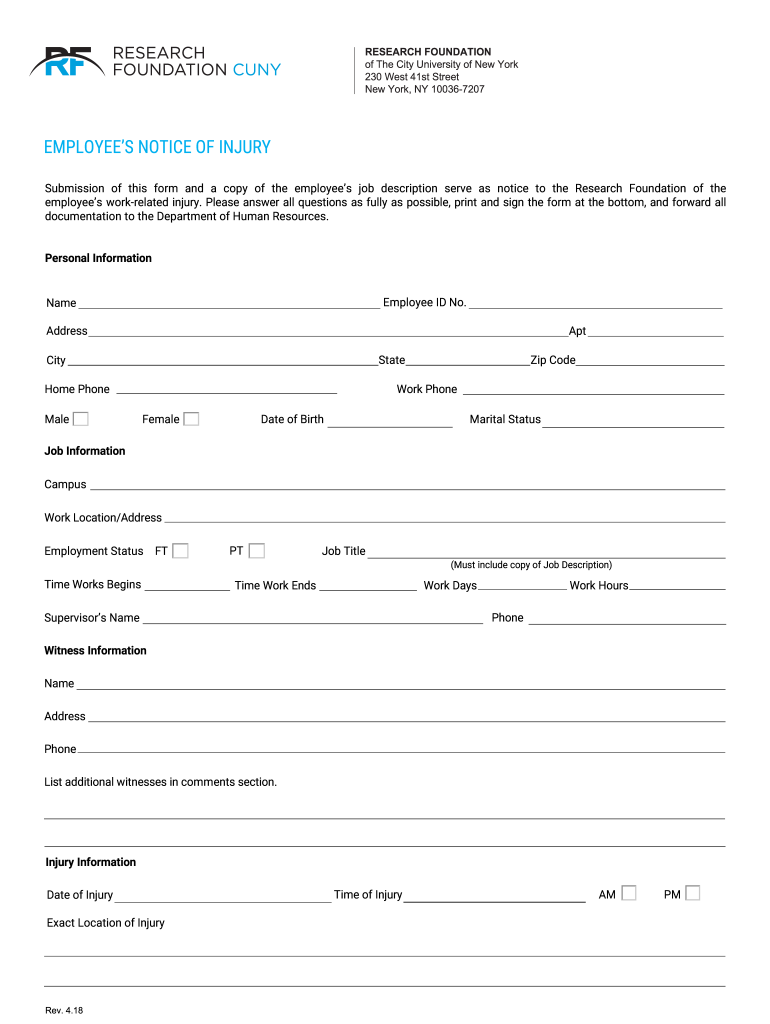 Employee Application for Leave under FMLA  Form