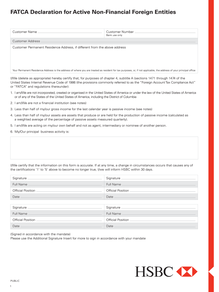 FATCAHelp501Internal Revenue Service  Form