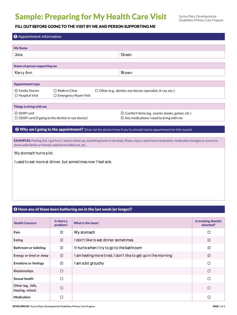 Toolkit for Primary Care Providers Center for Inclusive Health  Form