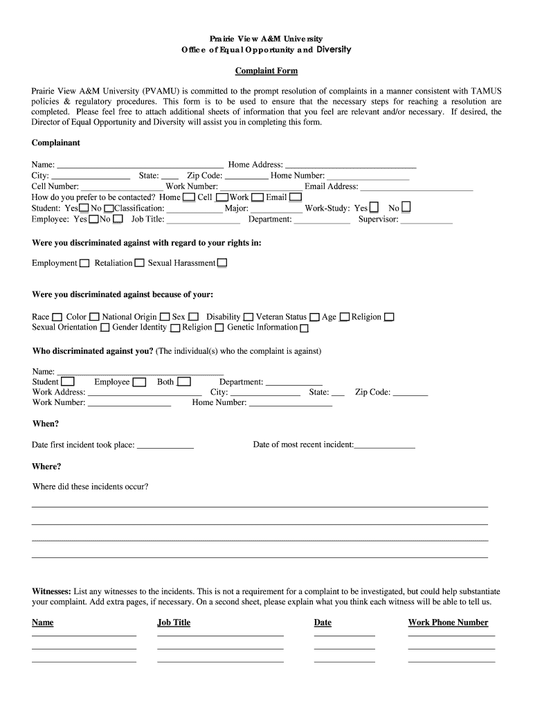 Prairie View A&M University Athletics Official Athletics  Form