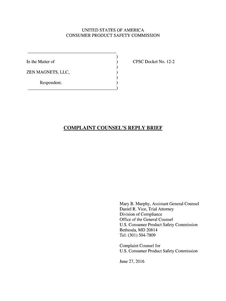  UNITED STATES of AMERICA CONSUMER CPSC Gov 2016-2024