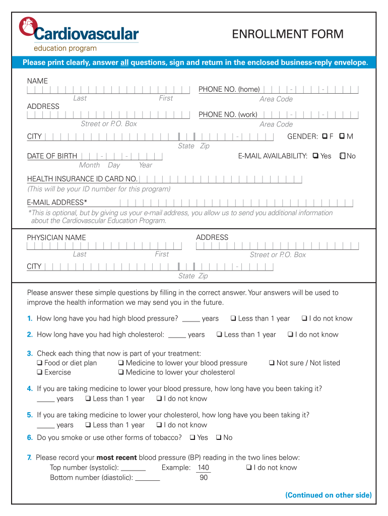 Enrollment Form USAble Mutual Insurance Company