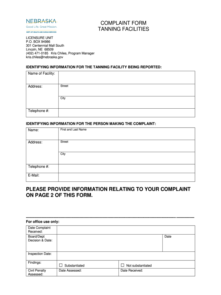 Fillable Online Notice of Installation Form T Fax Email