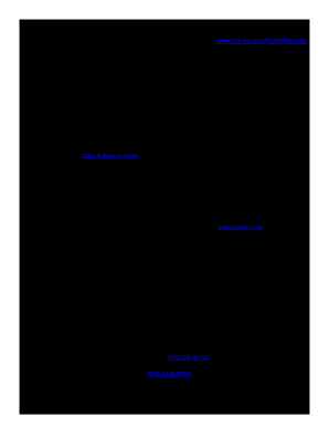 Public Records Washington State Department of Labor and  Form