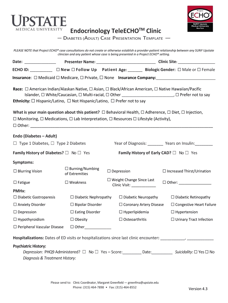 Diabetes Cardiovas Presentation Template 04 Indd Upstate  Form