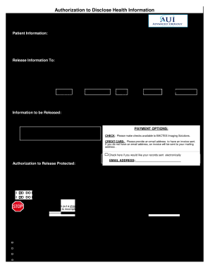 AUS Leesburg Patient Authorization  Form