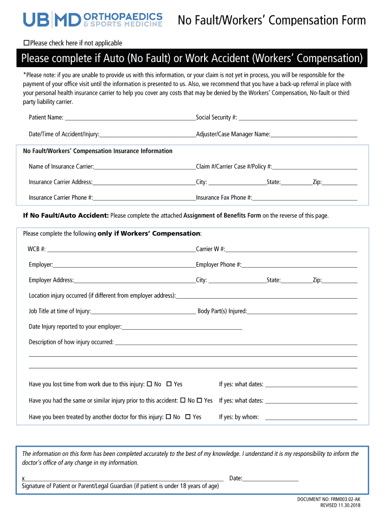 Get and Sign New Patient Packet UBMD Orthopaedics &amp;amp; Sports Medicine  Form