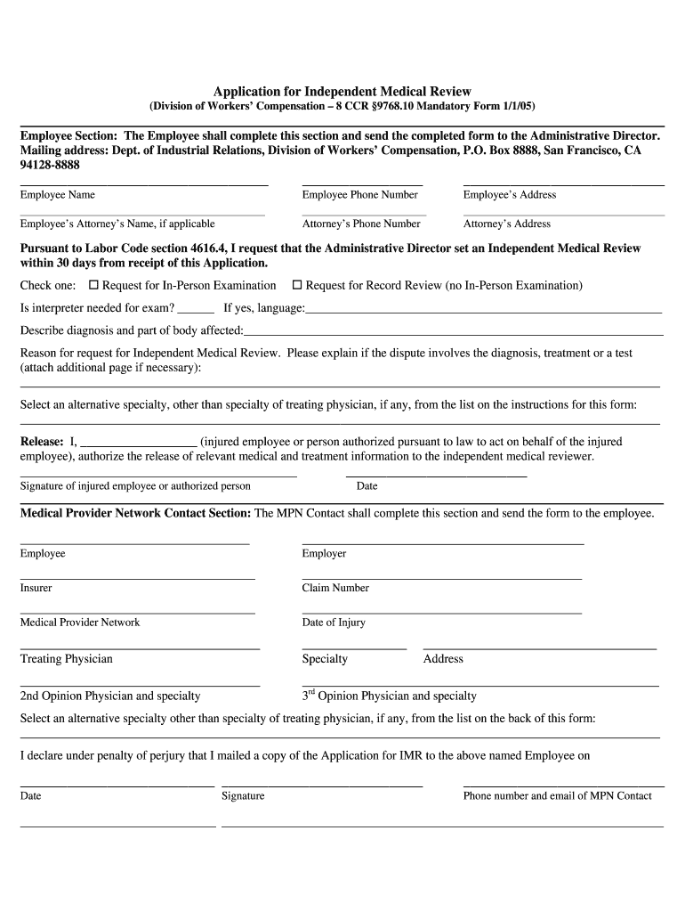 DIVISION 1 DEPARTMENT of INDUSTRIAL CCLME ORG  Form