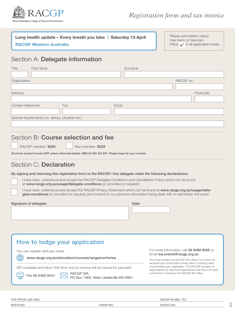  Lung Health UpdateEvery Breath You Take RACGP 2019-2024