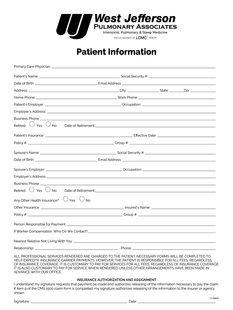 Date of Retirement  Form