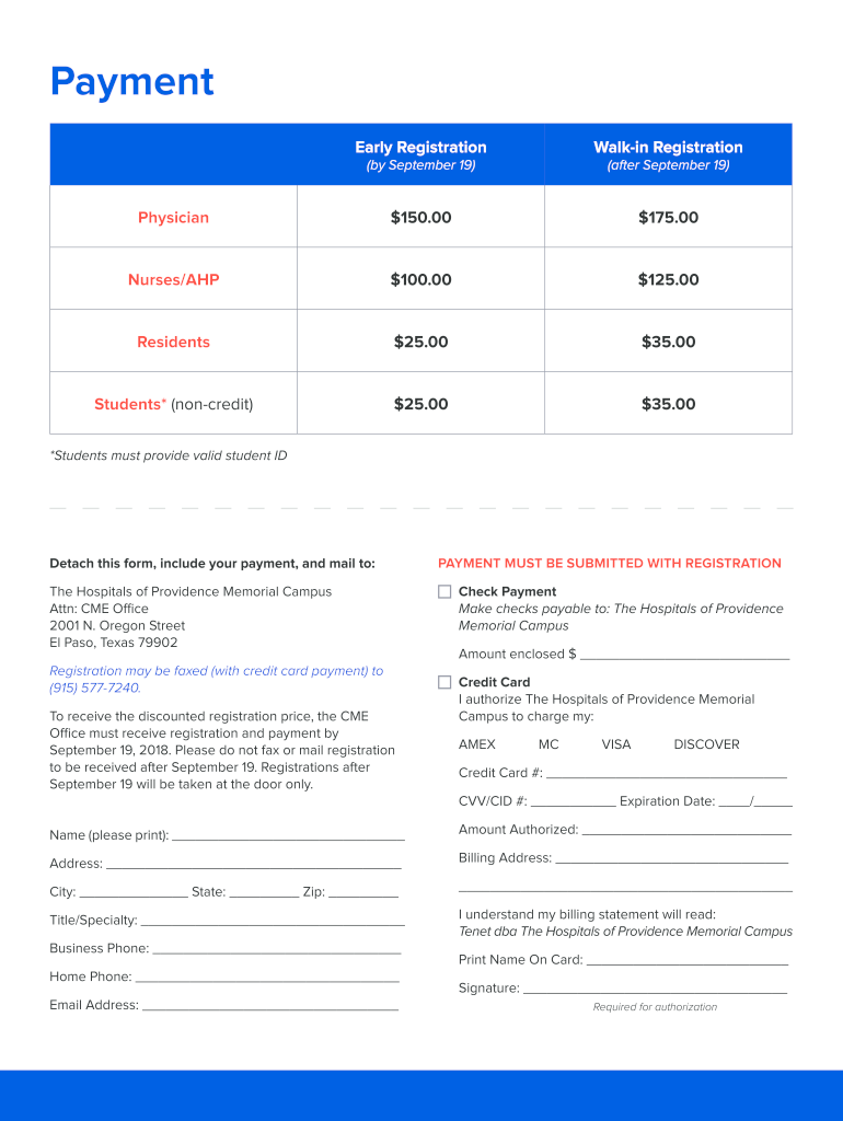 30TH ANNUAL Pediatric Conference Brochure  Form