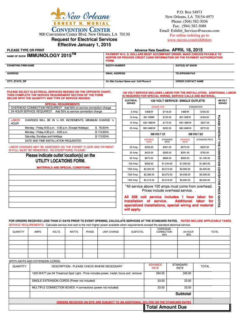  Fillable Online Aua2015 Request for Internet Amp Network 2015-2024