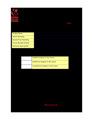 VETERINARY TECHNOLOGY PROGRAM CURRENT ENROLLMENT STATUS FORM