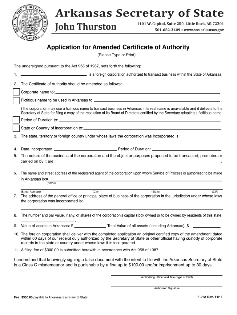 Affidavit of Non Use Arkansas  Form