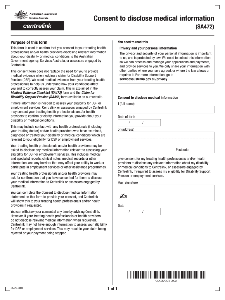  Sa472 Form 2020-2024