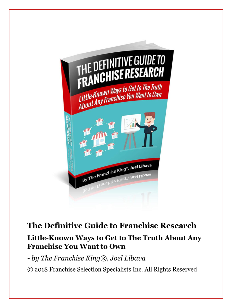 The Definitive Guide to Franchise Research Little Known  Form