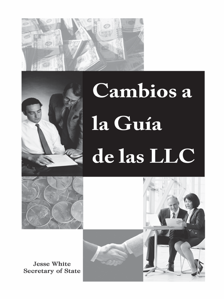 Get and Sign a Guide for Organizing Domestic Limited Liability Companies in Illnois Spanish 2020-2022 Form