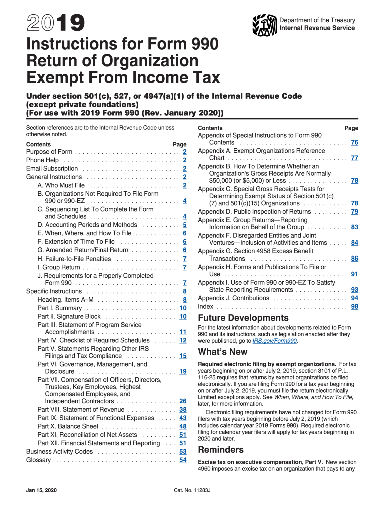  the 990 Irs Form 2020