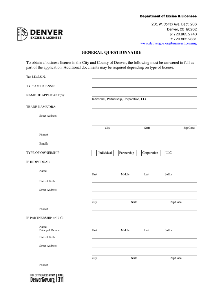  Refund Request Form Denver 2014-2024