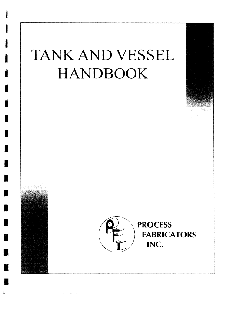 Download Tank and Vessel Handbook  Denver Mineral Engineers  Form