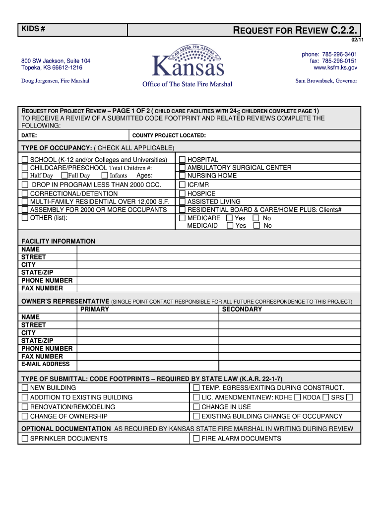 Kansas Form C 2 2 a