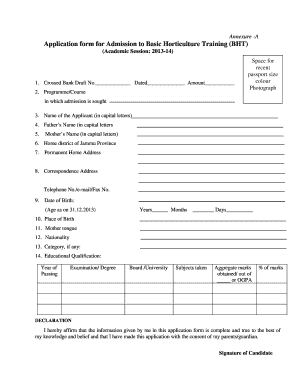 Bhtskuast Selection List  Form
