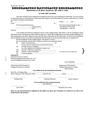 Fax 176a  Form