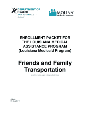 Medicaid Reimbursement Form