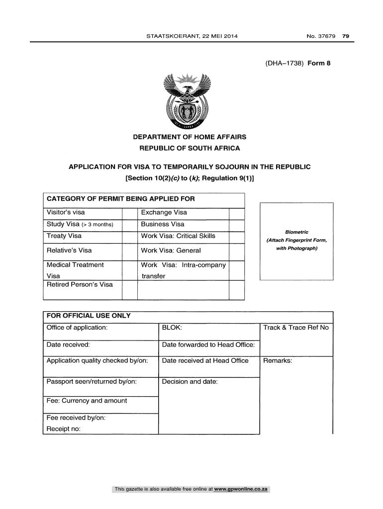 Dha 1738  Form