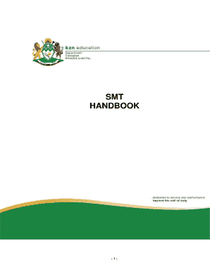 Smt Handbook  Form