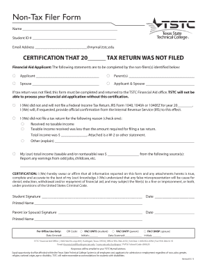 Tstc 1098 T  Form