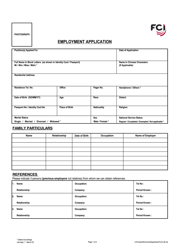 Fci Lekha Form