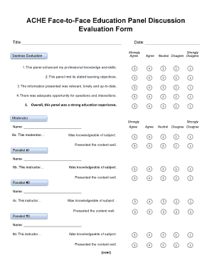 Group Discussion Evaluation Sheet  Form