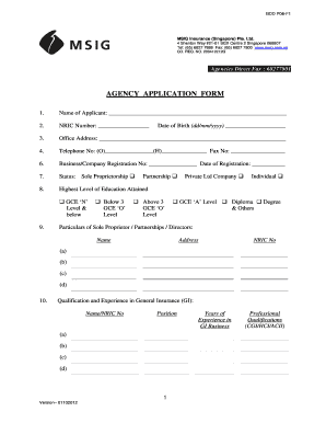 Msig  Form