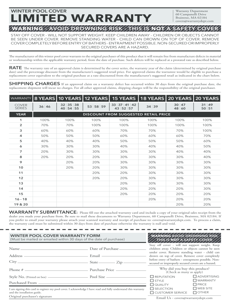 Covers Warrantydept Com  Form