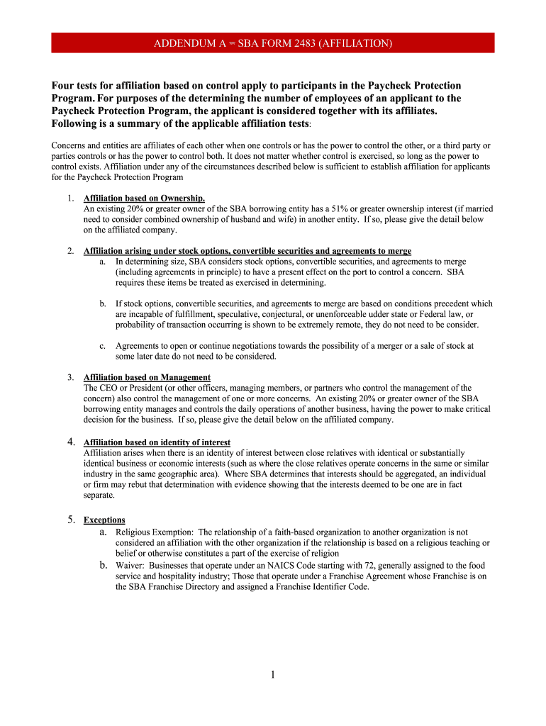 Sba Form 1368 Monthly Sales Figures