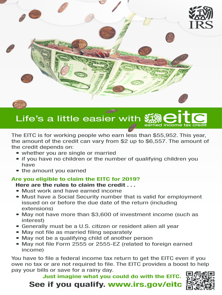  Publication 962 Rev 12 Life's a Little Easier with EITC 2019