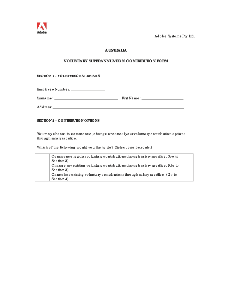 Salary Sacrifice Agreement Template Ato  Form