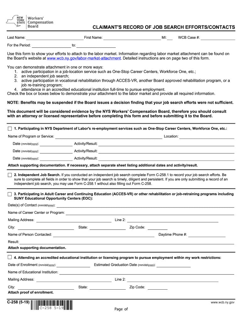 C 258 PDF  Form