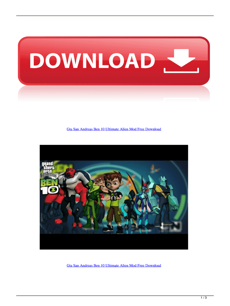 Gta 5 Ben 10 Mod Download  Form