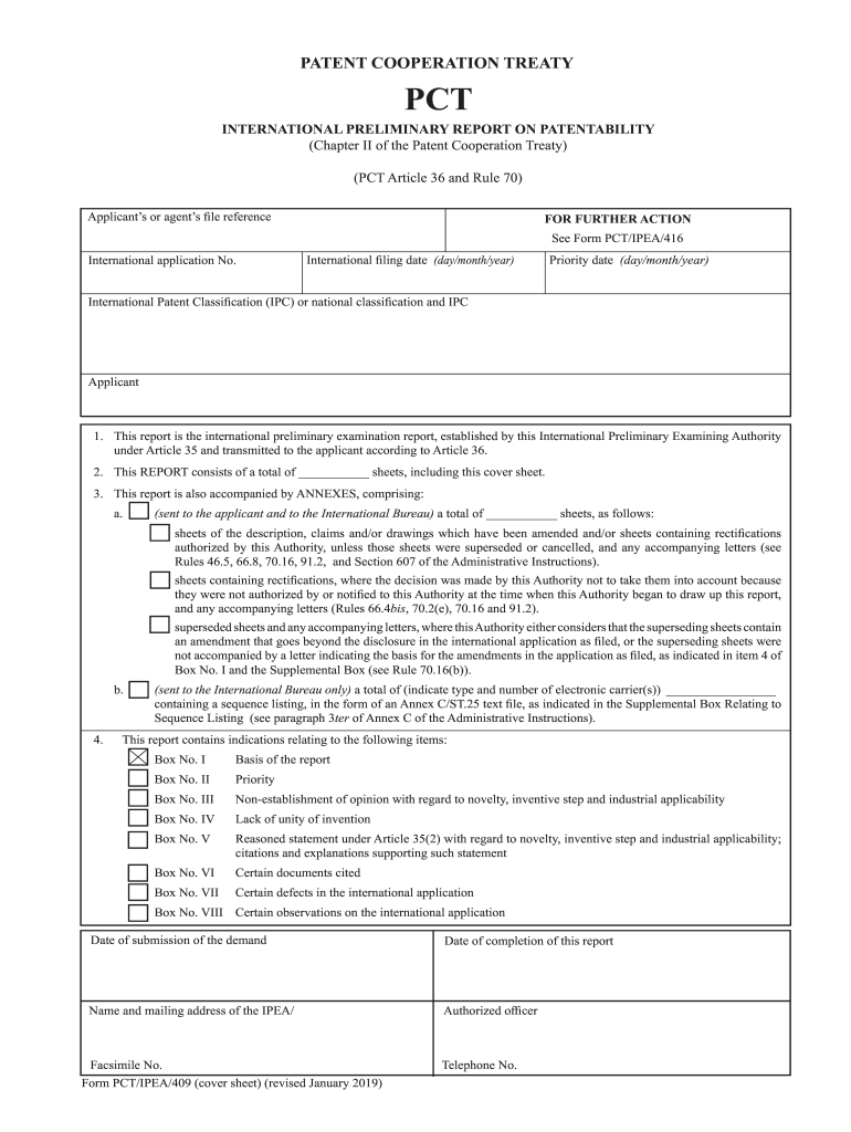 Get and Sign Preliminary Report 2019-2022 Form