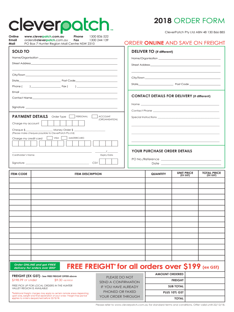 Terms and ConditionsCleverPatch Art & Craft Supplies  Form