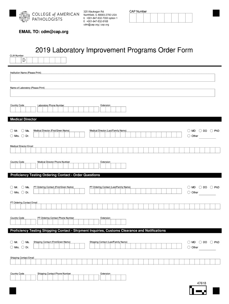  Would Your Laboratory 2019