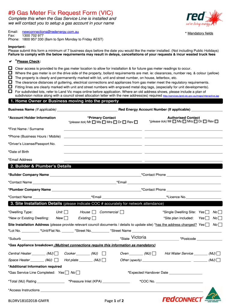  Gas Meter Fix 2018-2024