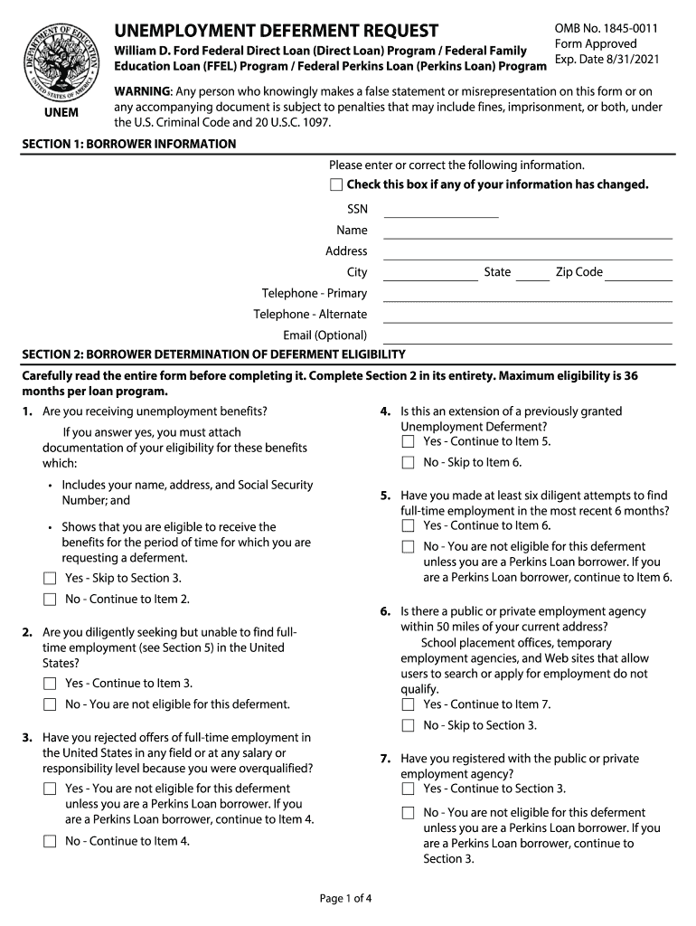 Months Per Loan Program  Form