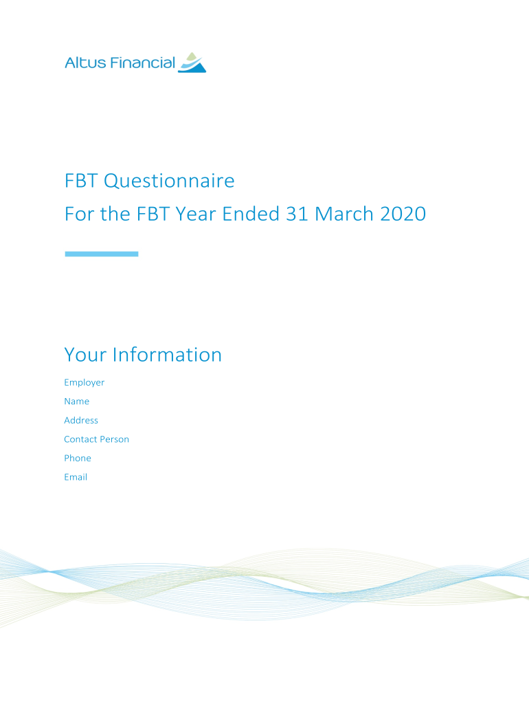 Fbt Questionnaire  Form
