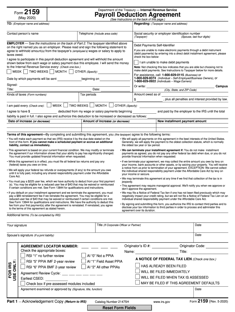 2021 2159 form