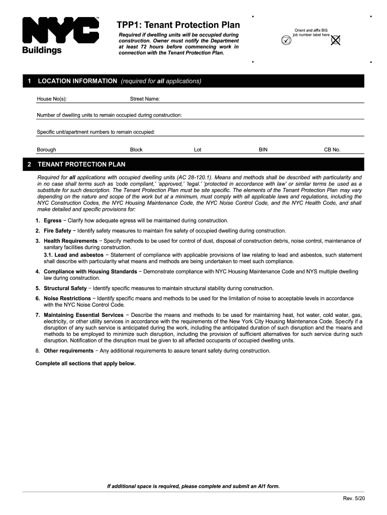 Required If Dwelling Units Will Be Occupied during  Form